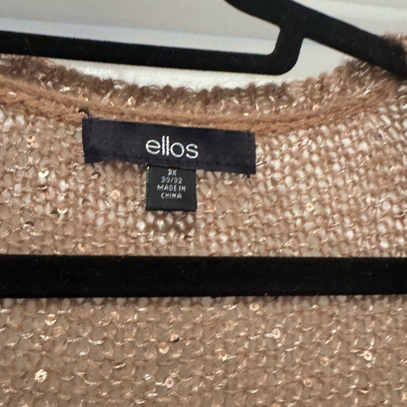 Ellos Gold Long Knit Cardigan - Picture 3 of 4